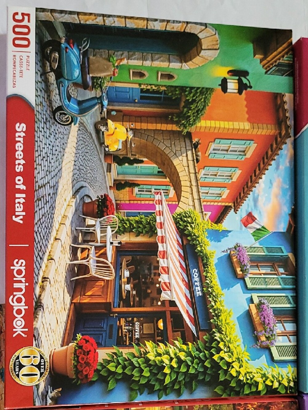 4 Springbok Puzzles - Colorful Scenic Collection - Picture 2 of 6